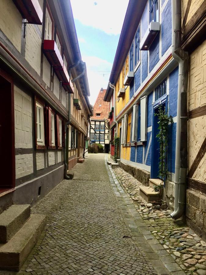 クヴェードリンブルクRedlinburg Iアパートメント エクステリア 写真